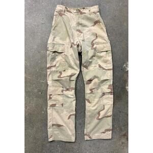 Rothco Desert Camo Cargo Pants Men’s XS 26x30 Military BDU 6-Pocket Fatigues